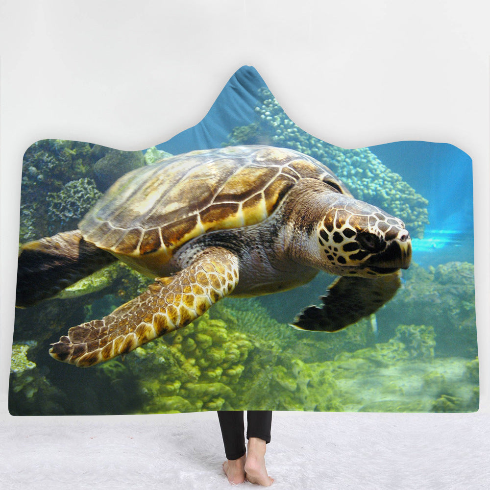 Hooded Blanket Cloak Blanket Thick Blanket EX-STOCK Canada 