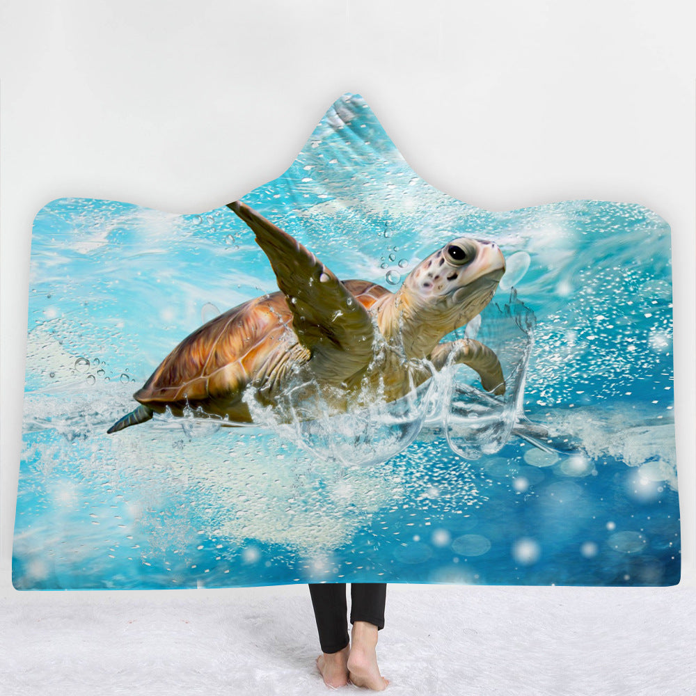 Hooded Blanket Cloak Blanket Thick Blanket EX-STOCK Canada 