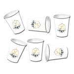 Eid Mubarak Festival Paper Cup Paper Plate Sticker Surrounding Party Supplies - EX-STOCK Canada