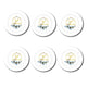 Eid Mubarak Festival Paper Cup Paper Plate Sticker Surrounding Party Supplies - EX-STOCK Canada