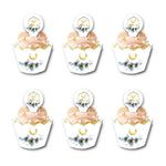 Eid Mubarak Festival Paper Cup Paper Plate Sticker Surrounding Party Supplies - EX-STOCK Canada