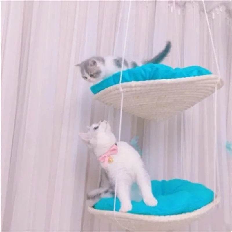 Cat Climbing Frame Cat Litter Cat Tree Cat Jumping Platform Cat Scratching Frame - EX-STOCK Canada