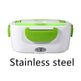 Kitchen Electric Heated Lunch Box Stainless Steel School Car Picnic Food Heating Heater Food Warmer Container EX-STOCK