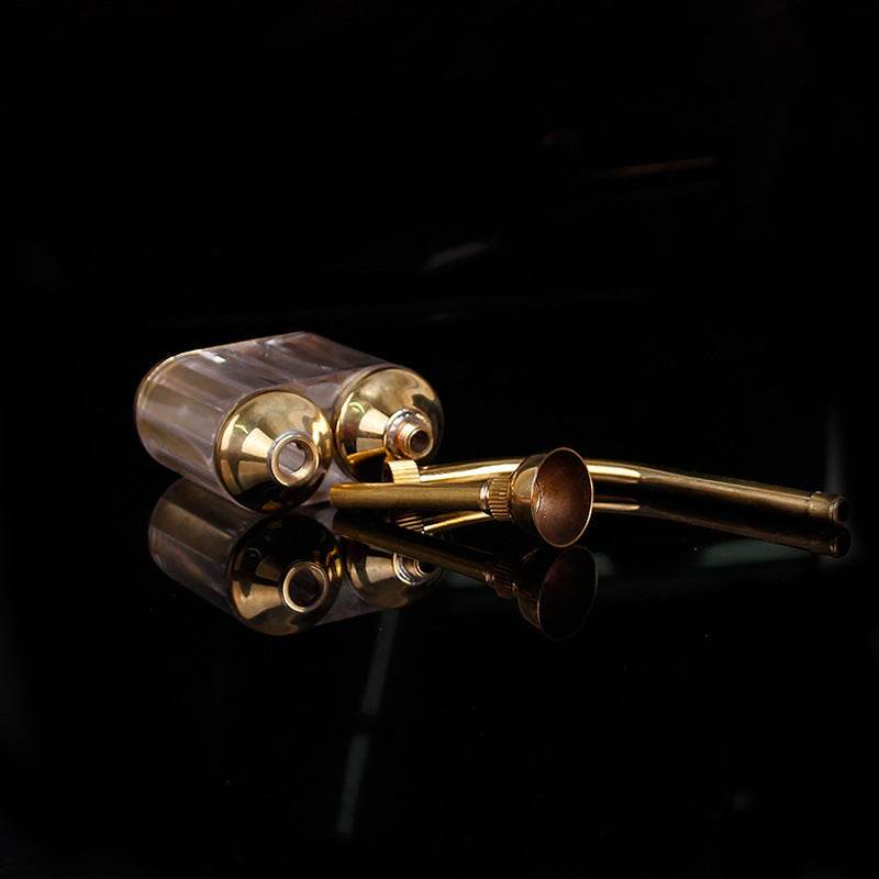 Cool Ye Environmental Health Hookah Portable Mini Water Filter Pipe Men's Simple Old-Fashioned Copper Hookah Direct Sales - EX-STOCK Canada