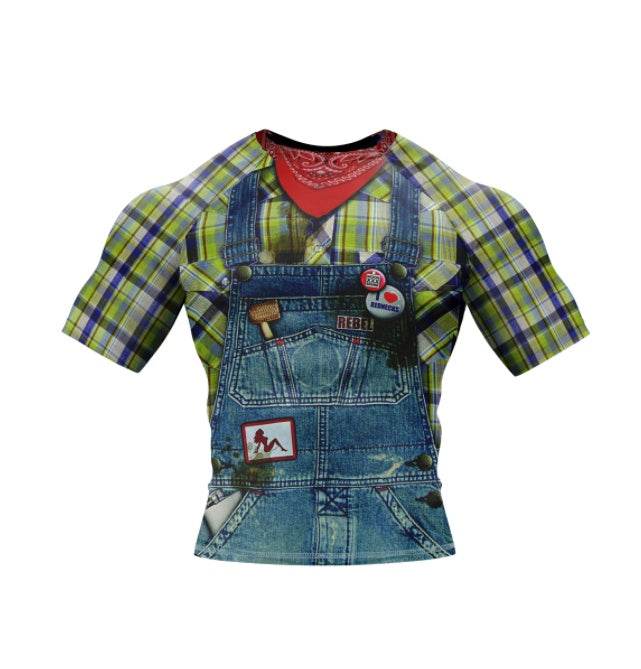 HILLBILLY RASH GUARD - XMARTIAL SLEEVE - EX-STOCK Canada