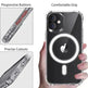12 Magnetic Phone Case Anti-drop Transparent Protective Cover - EX-STOCK CANADA