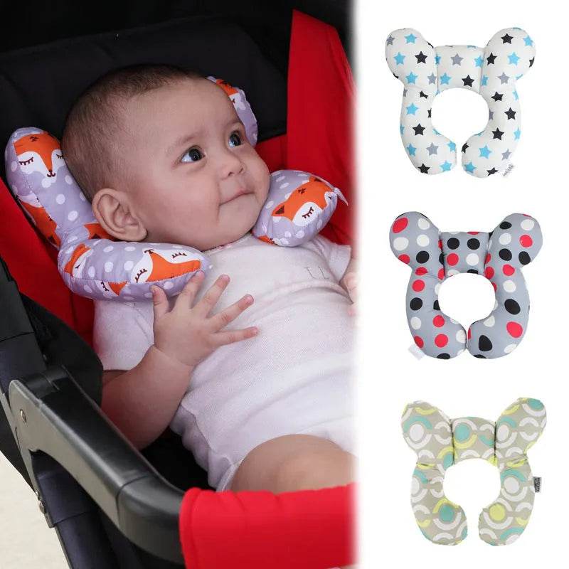 Baby U-shaped Pillow, Neck Protector, Stroller, Baby Pillow - EX-STOCK Canada