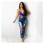 Crop Top Women Summer sleeveless Backless Tops Vintage Tank Top - EX-STOCK CANADA