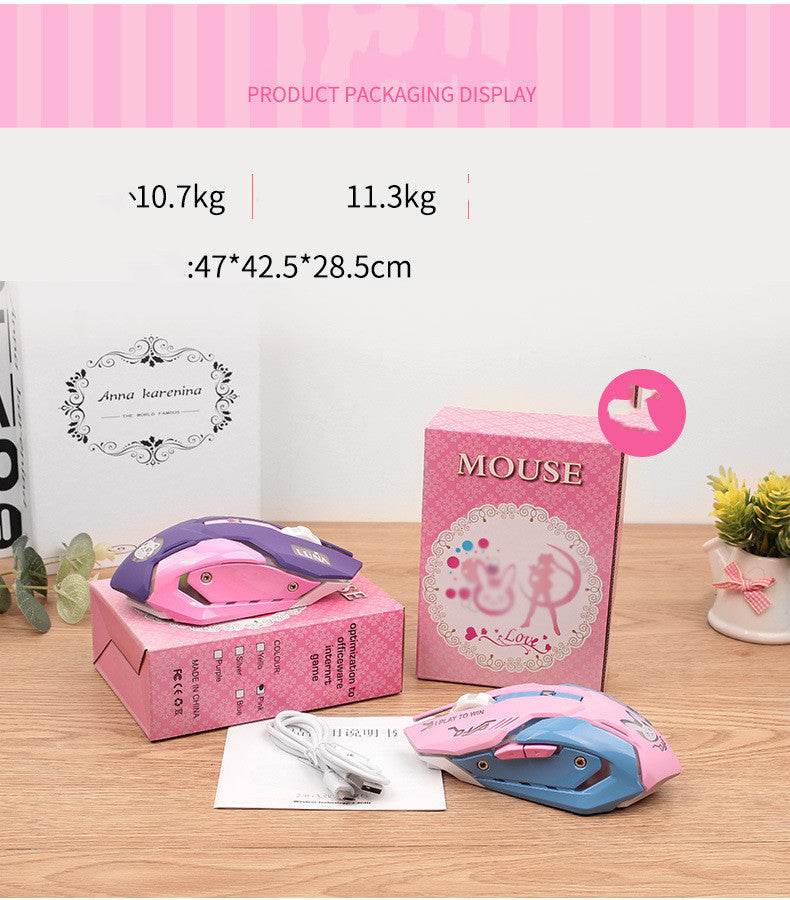 Computer Peripheral Accessories Mute Gaming Mouse - EX-STOCK Canada