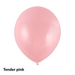 100-Pack Macaron Latex Balloons – Party Decoration Balloons for Birthdays, Weddings & Events