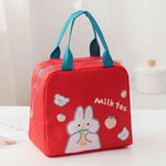 Cartoon Insulated Lunch Bag Zipper Lunch Bag EX-STOCK