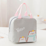 Cartoon Insulated Lunch Bag Zipper Lunch Bag EX-STOCK