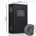 Dictionary Mini Safe Box – Hidden Secret Book Lock with Coin Bank & Password Lock (8 Colours)