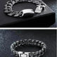 Link Chain Bracelet Punk Stainless Steel - EX-STOCK CANADA