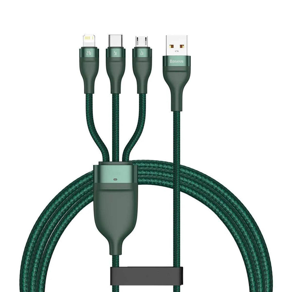 Fast Charging Data Cable USB Three-port Mobile Phone Charging Cable - EX-STOCK Canada