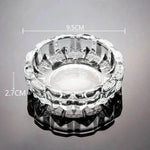 Luxury Crystal Glass Office Cigar Ashtray - EX-STOCK Canada