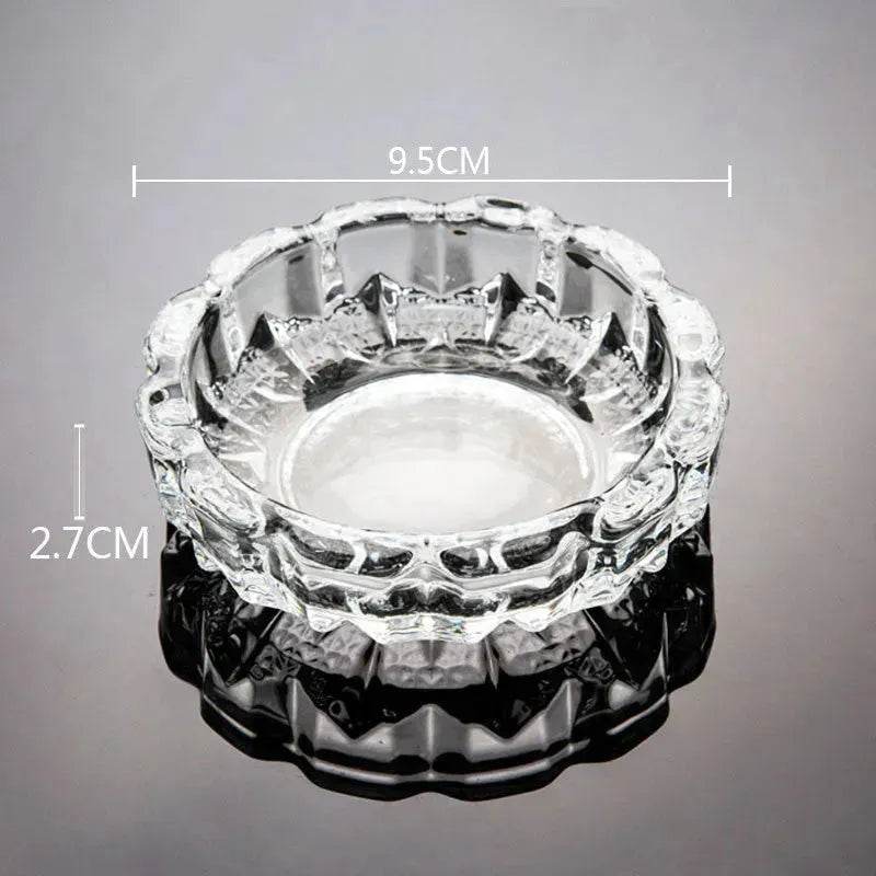 Luxury Crystal Glass Office Cigar Ashtray - EX-STOCK Canada