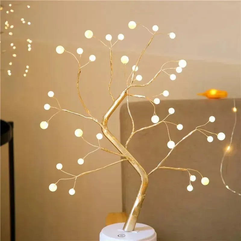 Led Copper Wire Light Bedroom Desk Table Light - EX-STOCK CANADA