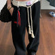 Retro Casual Baggy Sweatpant For Women Autumn And Winter - EX-STOCK Canada