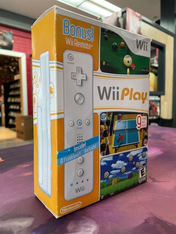 Wii Play With Wii Remote Bonus Inside and Wii Motion Plus! 