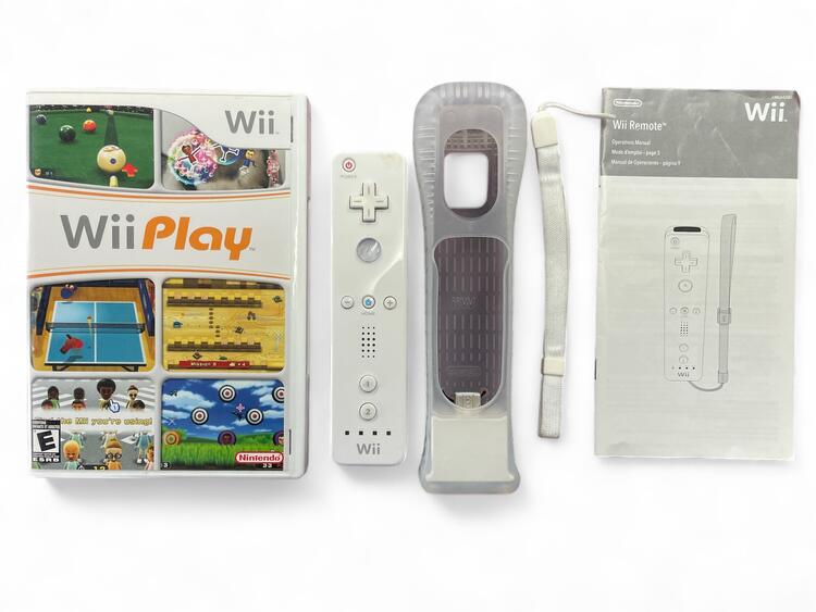Wii Play With Wii Remote Bonus Inside and Wii Motion Plus! 