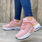 Lace Up Sneakers Women Wedge Heel Running Sports Sneakers Shoes for Women. - EX-STOCK Canada