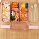 Insulated Bento Lunch Box Three-Layer Wheat Stalk Container - EX-STOCK Canada