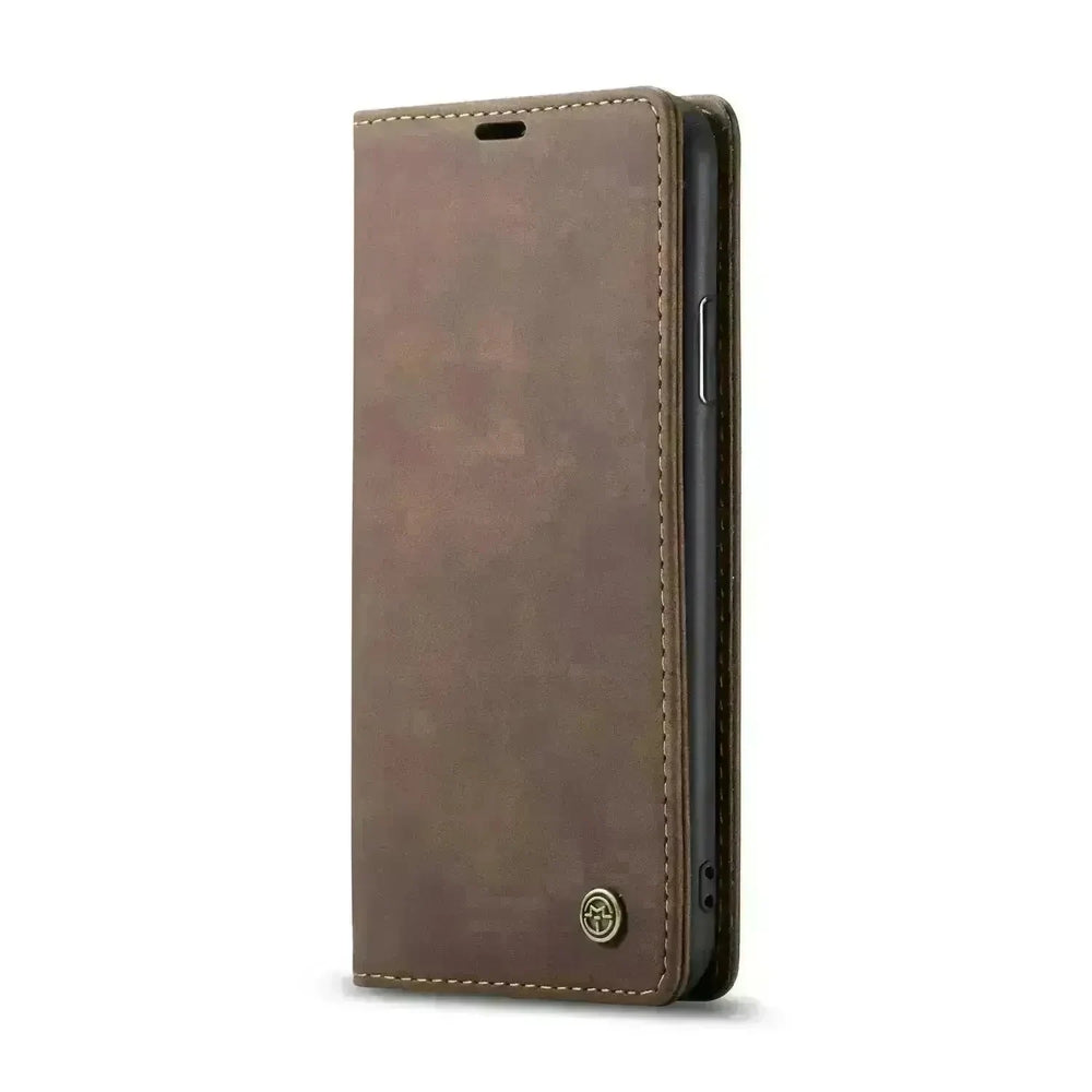 CASEME Vintage Leather Wallet  Holder Apple phone case - EX-STOCK CANADA