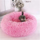 Round Long Hairy Autumn And Winter Nest Pad Cat Mattress - EX-STOCK CANADA
