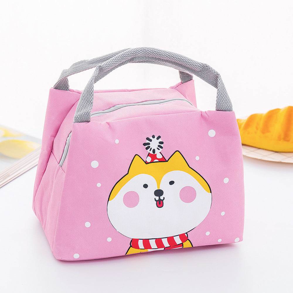 Cute Cartoon Lunch Bag – Insulated for Kids & Students - EX-STOCK Canada