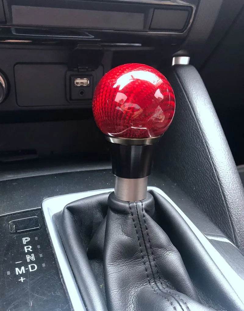 Mazda onxeira ATZ automatic transmission carbon fiber shift head CX5 shift head handball wave stick gear handle - EX-STOCK Canada