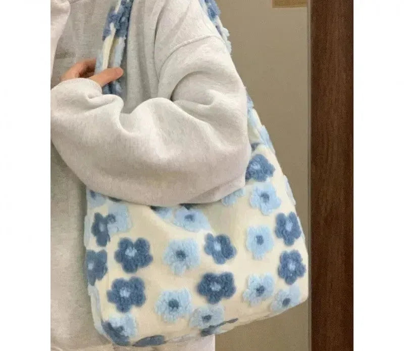 New Large Capacity Fur Bag Women's Bag Casual All-matching - EX-STOCK CANADA
