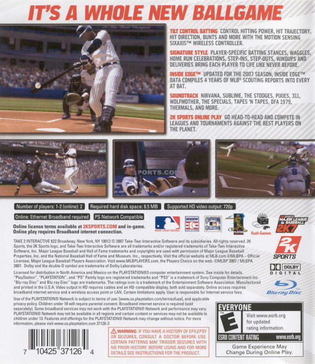Major League Baseball 2K7 