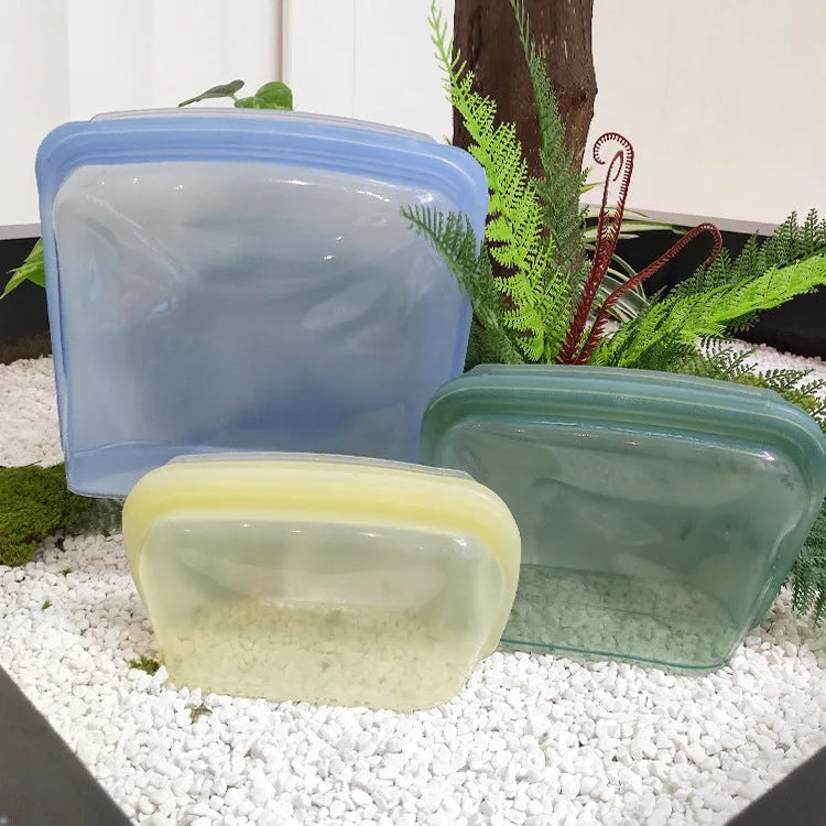 Reusable Silicone Storage Bag Vacuum seal Bag - EX-STOCK CANADA