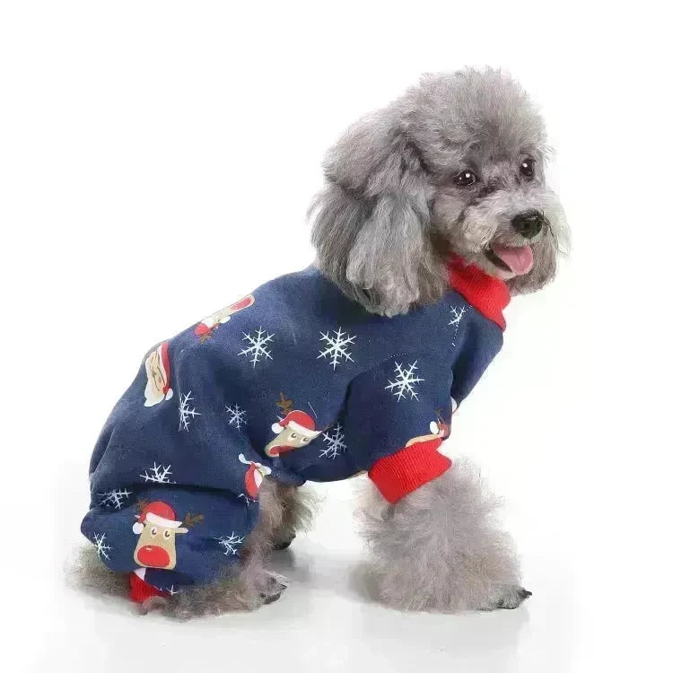 Christmas old man dog clothes - EX-STOCK CANADA
