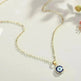 Blue eye pendant Alloy necklace chain Fashion Accessories - EX-STOCK CANADA