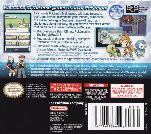 Pokémon Version Diamant 