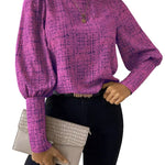 Fashionable Elegant Retro blouse top For Women - EX-STOCK CANADA