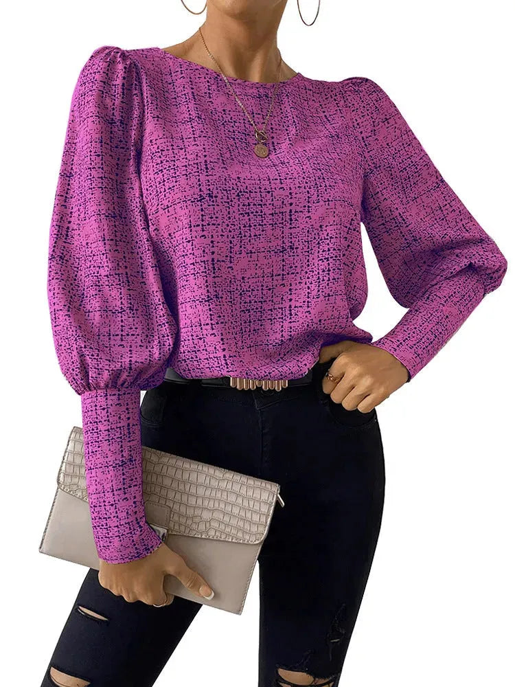 Fashionable Elegant Retro blouse top For Women - EX-STOCK CANADA