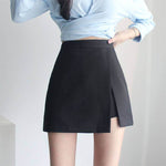 Elegant Hip Side Slit Mini Skirt for women - EX-STOCK Canada