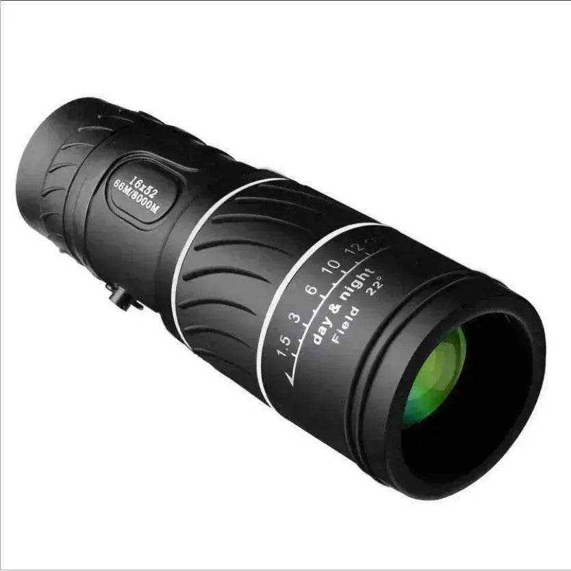 16X52 Dual Focus Zoom Optics Night Vision Best Monocular High Definition Telescope for Adults - EX-STOCK Canada