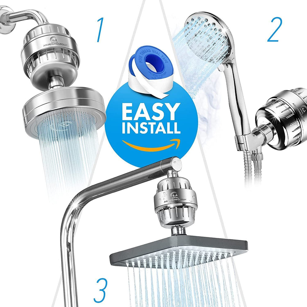 17-layer Shower Filter Active Health Shower Head EX-STOCK Canada 