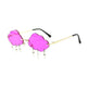 Fashion Trend Cloud Chain Polarized Sunglasses for Women - EX-STOCK Canada