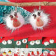 Winter Snowflake Hair Ball Earrings Ins Cute Christmas Elk Santa Claus Stock Element Earrings Women Jewelry - EX-STOCK CANADA