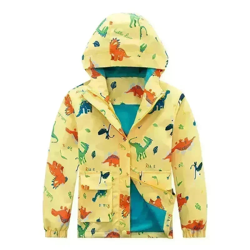 Kids' Coat Windproof Waterproof Jacket Fleece-lined Camouflage Clothing - EX-STOCK CANADA