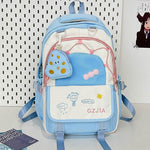 Contrast Colour School Bag – Spacious & Easy Carry - EX-STOCK Canada