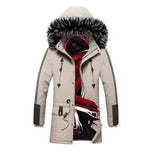 Fur Collar Hoodie Winter Parka Jacket for men - EX-STOCK Canada