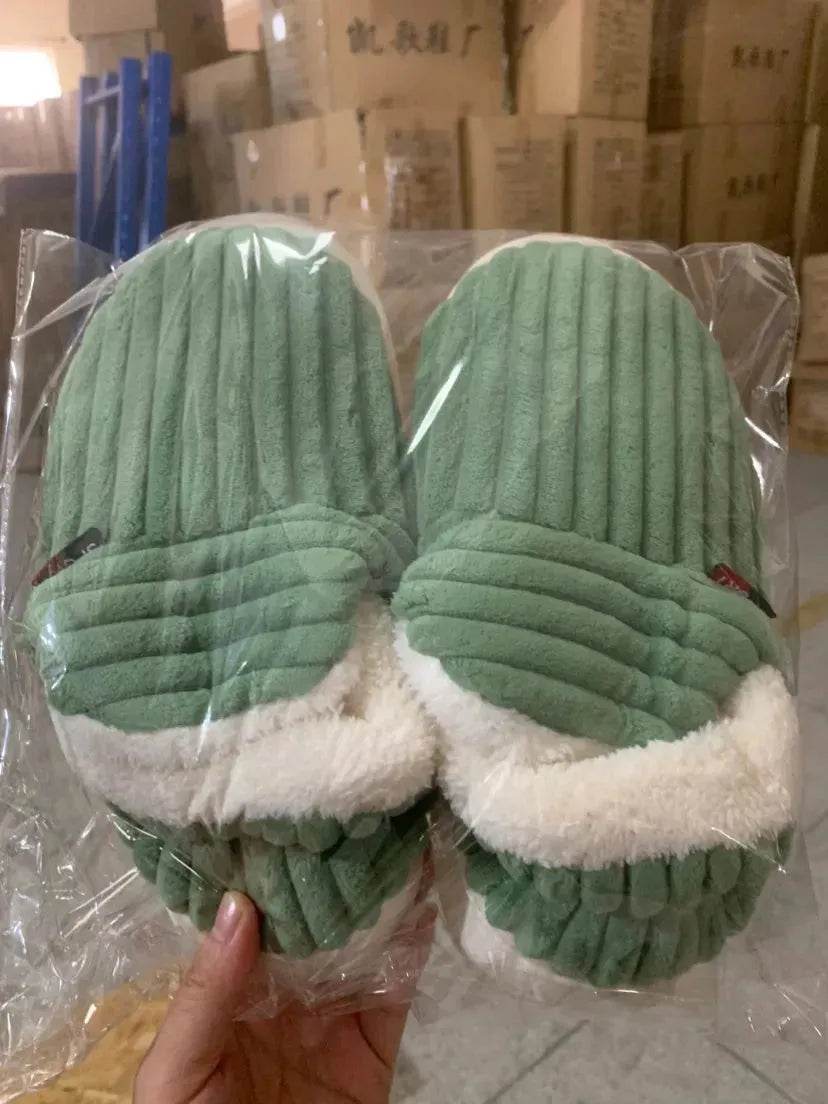 Winter Men's And Women's Same Style Cotton Slippers - EX-STOCK Canada
