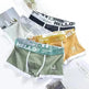 Men's Cotton  Boxer Briefs Trendy Breathable Low waist underwear - EX-STOCK CANADA