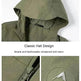 Plus Size Shell Jacket Windproof Waterproof Mountaineering Suit Coat 